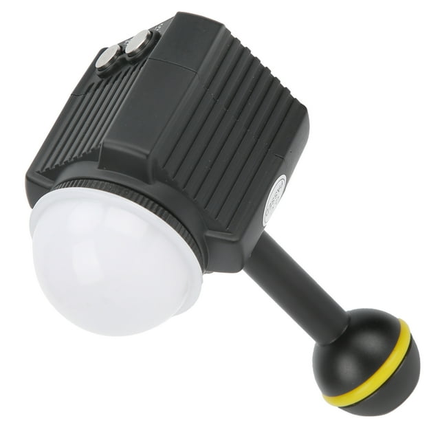 Diving Light, Underwater LED Light Simple Elegant Appearance With Light Tube USB Charging Cable Wrench For Underwater Photography