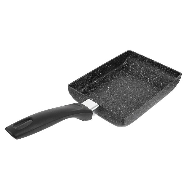 1pc Practical Square Shape Frying Pan Non-stick Pan Breakfast Pan for Kitchen