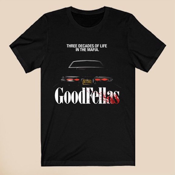 Goodfellas Three Decades Men's Black T-Shirt Size S-4XL