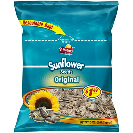 Frito Lay Original Sunflower Seeds 5 oz. $1.49 Prepriced Bag