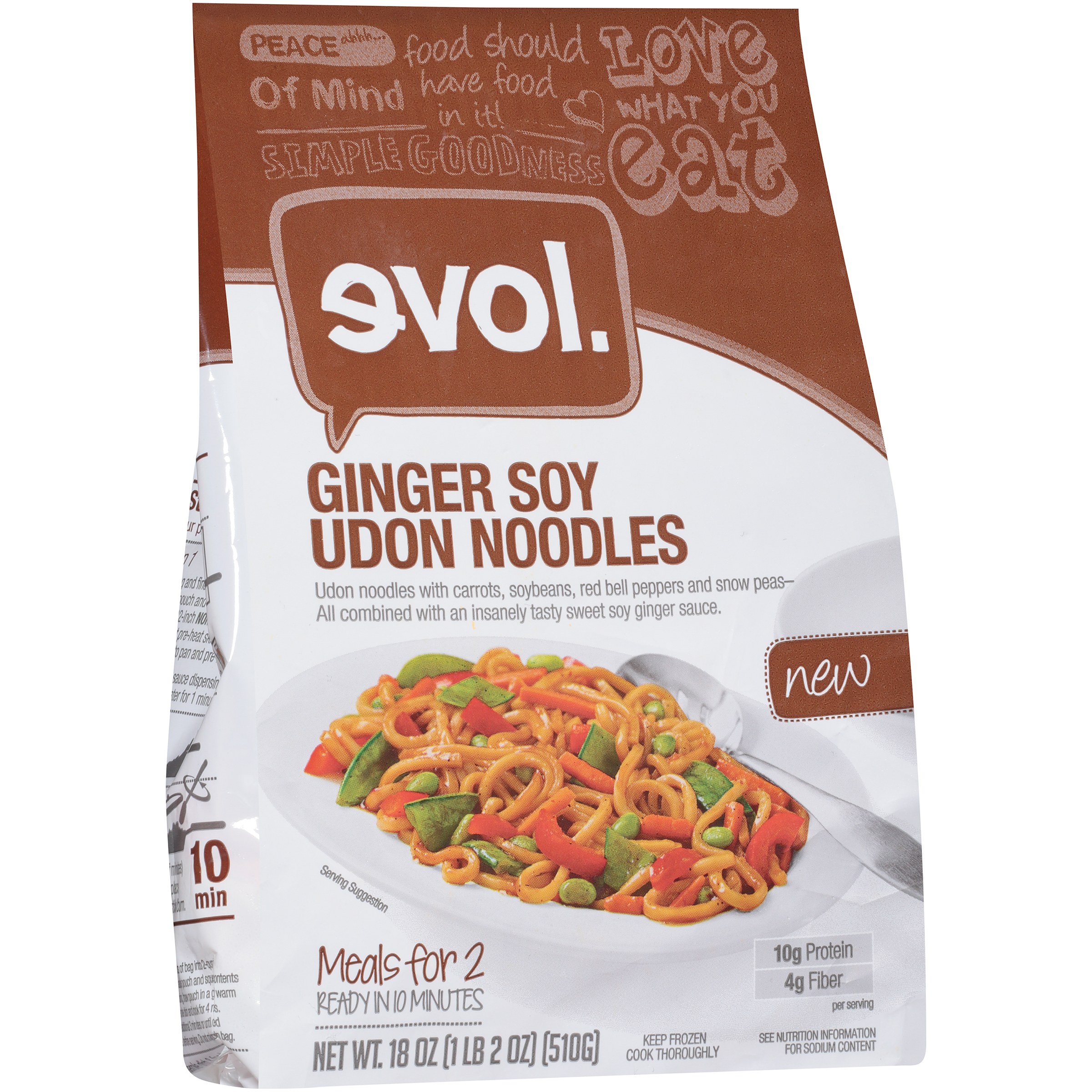 Evol Ginger Soy Udon Noodles 18 oz. Bag Walmart Inventory Checker