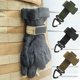 thumbnail image 1 of 3 guantes multiusos de nailon, guantes de trabajo con gancho, pinza de seguridad, guantes tácticos para exteriores, cuerda de escalada antipérdida, colgante para acampar, 1 of 5