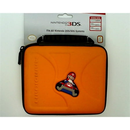 - Refurbished R.D.S Nintendo 2DS/3DS Game Traveler Case - Mario Kart (Orange)