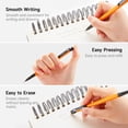 thumbnail image 6 of Mechanical Pencils, Shuttle Art 84 Pack Bulk Mechanical Pencils 0.7mm Medium Point, HB #2 Lead, Assorted Barrels, 6 of 7