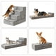 thumbnail image 2 of 3 en 1 Escalera para Perro Componible, Rampa para Perro de 4 Peldaños de Memory Foam, Base Antiderrapante, 44.4cm de Altura, Fácil de Lavar con Cremalleras, para Perros y Gatos, 2 of 6