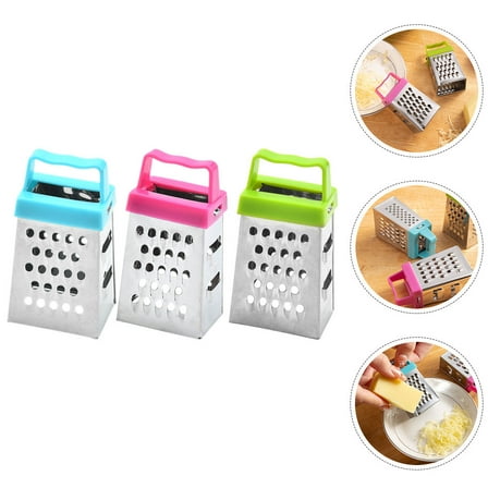6Pcs Mini Garlic Grater Food Grater Cheese Vegetable Potato Slicer Grinding Tool