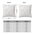 thumbnail image 3 of Rateoe Funny Chicken Pattern Throw Pillow Cover Premium Pillow Stuffer Sham Square for Decorative Cushion Bed Couch Sofa(Pillow insert not included), 3 of 8
