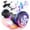 Black, variant on SISIGAD Hoverboard Go Kart with Bluetooth and Lights, 36V/2AH, 6.5" Hover Board with Seat, 300W Dual Motor, 6-10mph Max Speed Electric Scooter for 6-14 Years, UL2272