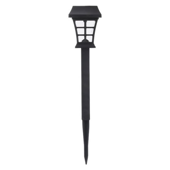 Anuirheih LED Solar Lights Outdoor, Waterproof Solar Garden Lights Warm White, Solar Lights for Yard Path Lawn Walkway Driveway 16inch