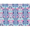 thumbnail image 2 of Zelouf Scuba Knit Print  , Sewing, DIY, Crafts Fabric by the Yard, 476 Blue/jade, 10 Yard, 2 of 2