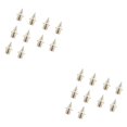thumbnail image 1 of Greeniant 10 piezas de clavos de pista, zapatos piramidales, reemplazos de clavos, pasador de acero inoxidable de 1/4 de longitud para eventos de pista Como se muestra 2piezas Greeniant CBP585804, 1 of 1