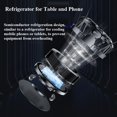 thumbnail image 4 of 25w Strong Cooling GT29 Mobile Phone Tablet Semiconductor Refrigerator Cooler Radiator Fast Cooling Colorful LED Large Size, 4 of 5