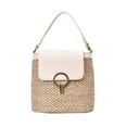 thumbnail image 3 of bravefron Small Straw Bucket Bags for Women Bucket Summer Beach Shoulder Bags Crossbody Bags Lady Travel Purses and Handbags Female Shoulder Simple Bag, 3 of 5