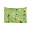 thumbnail image 1 of Happy New Year Pattern Tapestry, Green Wall Decor Home Decor Bedroom Living Room Dorm Tapestry Room Wall Hanging, 60 x 40 inches, 1 of 7