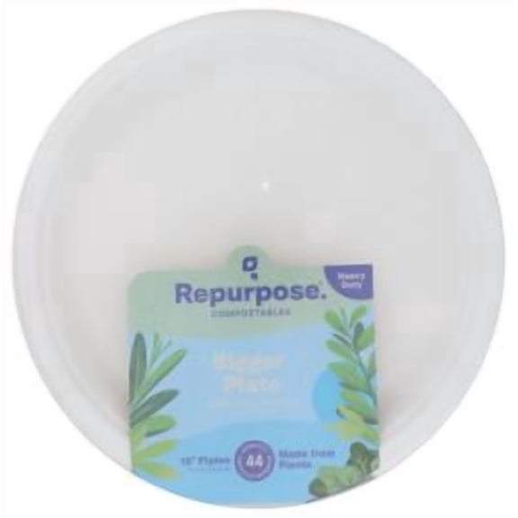 Repurpose - Plate Bagasse Compst 10in - Case Of 6-44 Ct
