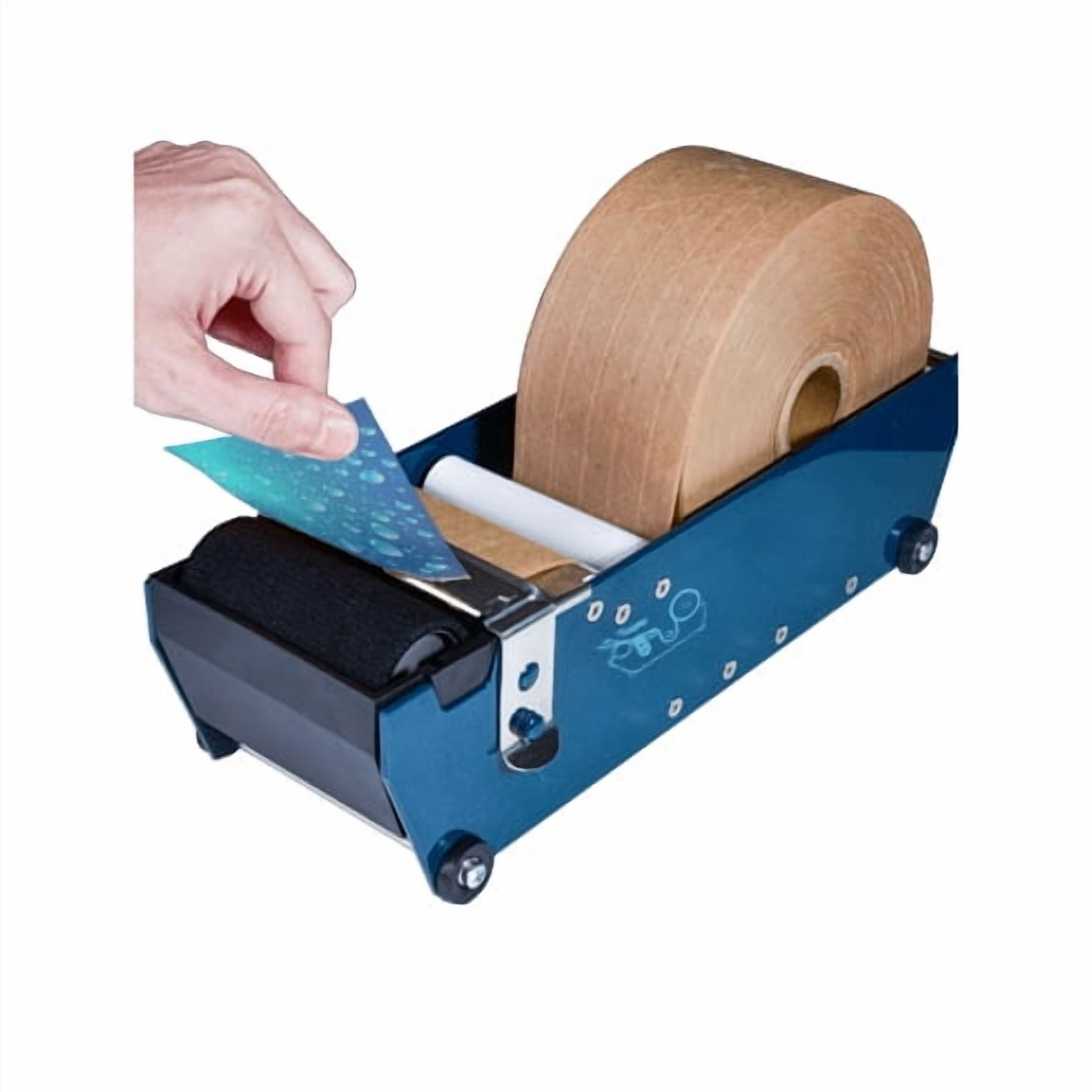FindTape Gummed Paper Tape Dispenser (ET-377): 3 in. width (Blue)