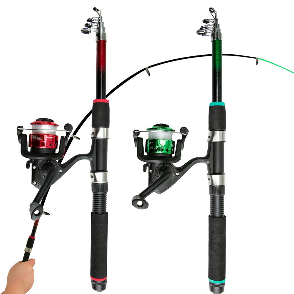 CENL Outdoor Fishing Starter Set - Fishing Rod + Fishing Reel + Fishing Tackle Box