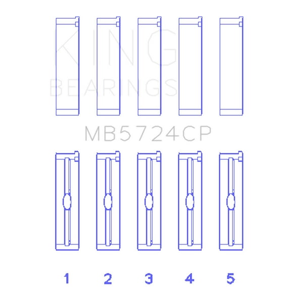 King Engine Bearings MB5724CP