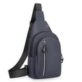 thumbnail image 2 of Fiudx Bolso Bandolera Elegante de Gran Capacidad, Mochila Impermeable de Tela de Alta Densidad, Bandolera Cómoda con Correa Ajustable para El Hombro, Ideal para Viajes de Negocios Al Aire Libre, Rega, 2 of 6