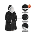 thumbnail image 5 of Sudadera Cobija AGBOX Negro con Capucha y Borrega para Máximo Confort, 5 of 5