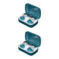 thumbnail image 4 of Cateissary Auriculares compatibles con Bluetooth Caja de carga en la oreja Pantalla digital Bolsillo portátil Reproducción de música Auricular Type1 NO1, 4 of 6