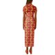 thumbnail image 5 of Txlixc Vestido de manga corta femenino elegante impresión de cuello redondo vestido de fiesta de verano Txlixc  moda, 5 of 10