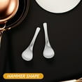 thumbnail image 6 of MRLESS 5 Pcs Hammered Stainless Steel Dinner Spoons Soup Spoons Tablespoons Serving Utensils for Kitchen Restaurant Home Catering Buffet Party, 6 of 6