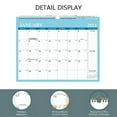 thumbnail image 3 of Calendario de pared 2024-2025, enero de 2024 - junio de 2025, calendario de 18 meses, calendario de pared grande de 14,8" x 11,5" 2024 para el hogar o la oficina, 3 of 6