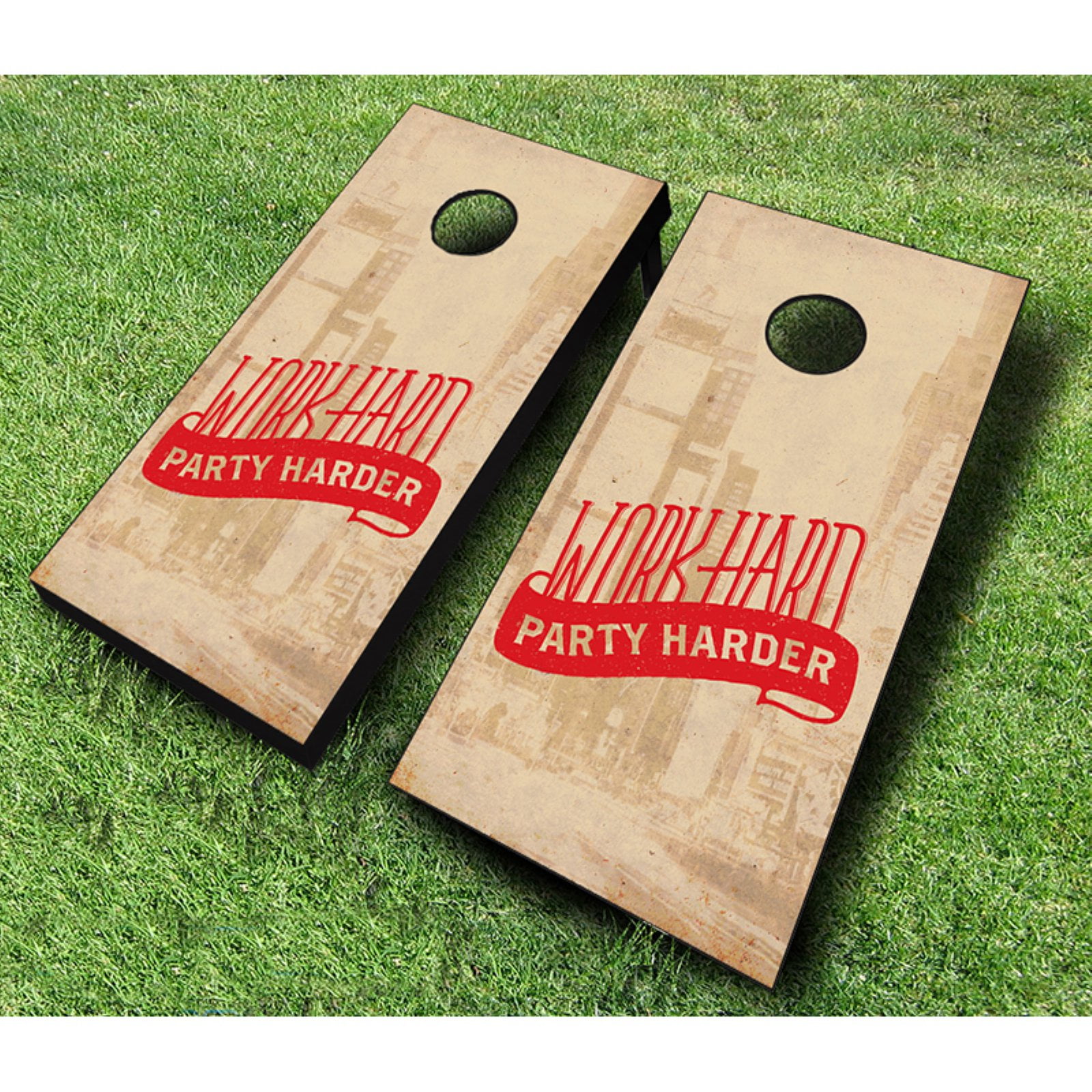 AJJ Cornhole Party Harder Cornhole Set