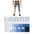 thumbnail image 4 of yeacher Men's Asymmetrical Basketball Compression Pants with Side Pockets - Red, European Size L (21329#), 4 of 7