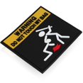 thumbnail image 4 of a refined and professional product description for your **Novelty Warning Patch**:\n\n \n\n### 🌟 **Novelty Warning Patch – Self Adhesive Embroidery, 4 of 4