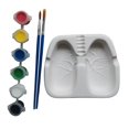 thumbnail image 2 of Cenicero de moda con forma de pulmón, soporte para joyas, bandeja para guardar tabaco para decoración. Blanco con Pigmento, 2 of 9