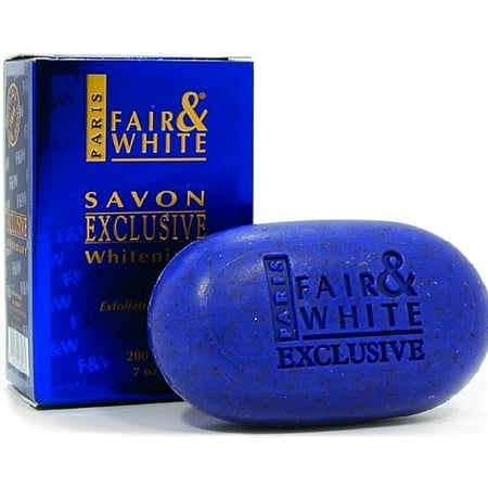 - Fair and White Savon Exclusive Whitenizer Exfoliating Soap 7 oz
