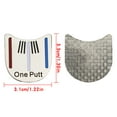 thumbnail image 3 of Golf Ball Marker Hat Clip With Magnet Ball Mark One Putt Golf Putting Alignment Aiming Cap Clips Drop Ship Eagle, 3 of 6