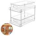 thumbnail image 6 of BLEEUS 2 Tier Slide-out Storage Container Multipurpose Drawer for Kitchen Bathroom Home Supplies (1Pc), 6 of 10