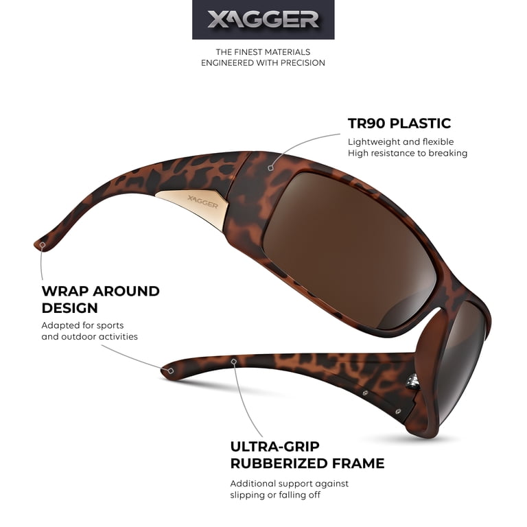 Oversized Fit Over Sunglasses Polarized TR90 Large Shades Driving Sport TR90 Polarized Fit Over Wrap Around Sunglasses Men Women  main image 2