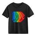 thumbnail image 1 of hengsof Children's Short Sleeve Printed T-shirt Tops, 1 of 3