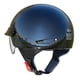 thumbnail image 3 of Medio casco de moto GLX M14 Cruiser con visera tintada negra, 3 of 7