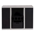 thumbnail image 5 of Furniture of America Vando Industrial Wood Multi-Storage Buffet in Black, 5 of 5