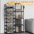 thumbnail image 4 of Zapatero CSXGBAB de 9 niveles, negro, de gran capacidad, 4 of 6