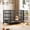 Black-42.5inch, variant on Gaderth Heavy Duty Dog Crate, Indestructible Escape-Proof Dog Kennel, Foldable Indoor Cage, Double Doors, 360° Lockable Wheels, Removable Tray, Easy Clean and Assembly