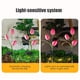 thumbnail image 5 of Luces solares de jardín Tulipán Focos impermeables exteriores para jardines, césped, patio, senderos decorados con flores y energía solar automática encendido/apagado, 5 of 6