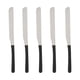 thumbnail image 4 of Kit de espátulas de maquillaje NikouMX 5 piezas Acero inoxidable raspador para mezclar maquillaje, 4 of 8