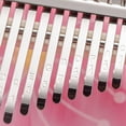 thumbnail image 3 of MYG Kalimba 17 21 Keys Pink Transparent Thumb Piano With Parts For Christmas, 3 of 9