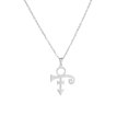 thumbnail image 2 of Stainless Steel Symbol Vintage Simple Pendant Necklace, 2 of 2