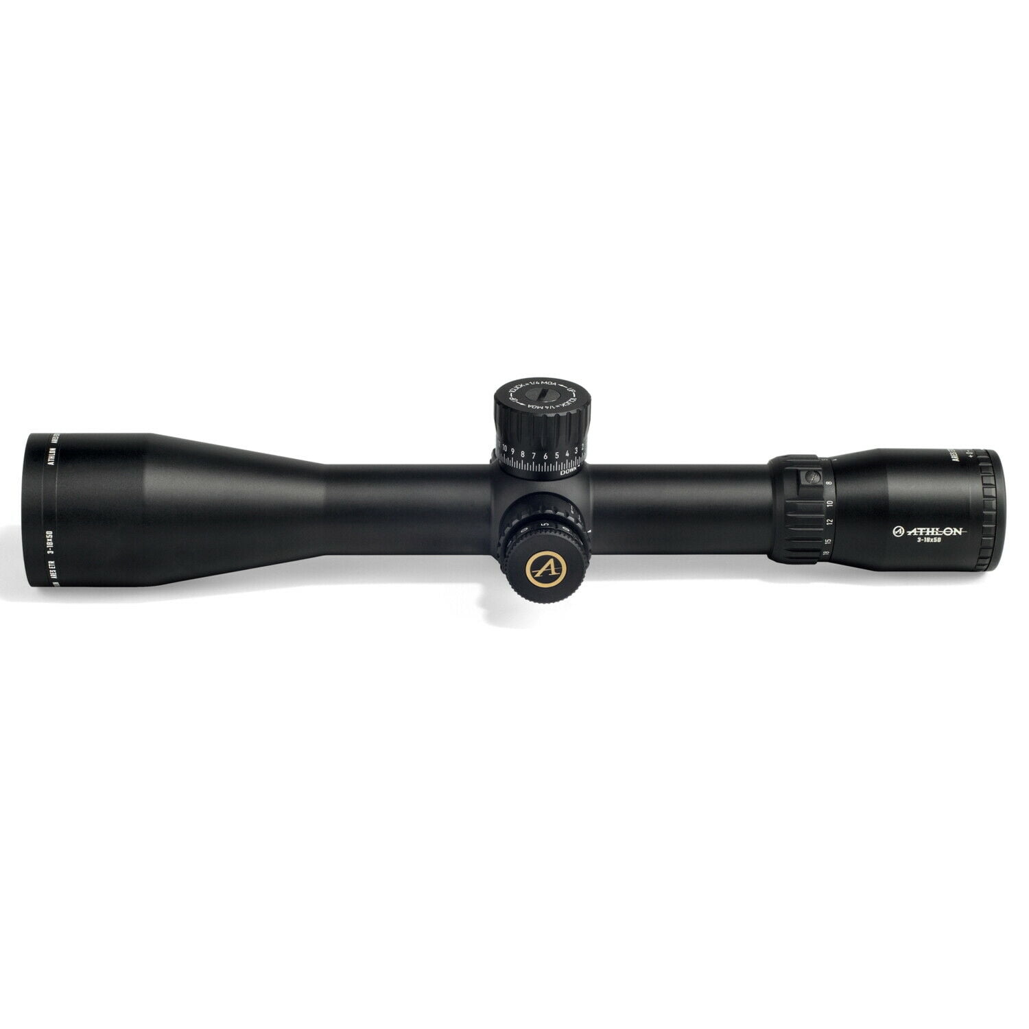 Athlon Optics Ares ETR 3-18x50 Riflescope APLR6 FFP IR MOA Reticle