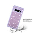 thumbnail image 7 of Mignova Case for Galaxy S10 Plus Case Protective Glitter Case for Women Girls Cute 3 in 1 Heavy Duty Hard Shell Shockproof TPU Case for Galaxy S10 Plus 6.4 inch(Purple), 7 of 7