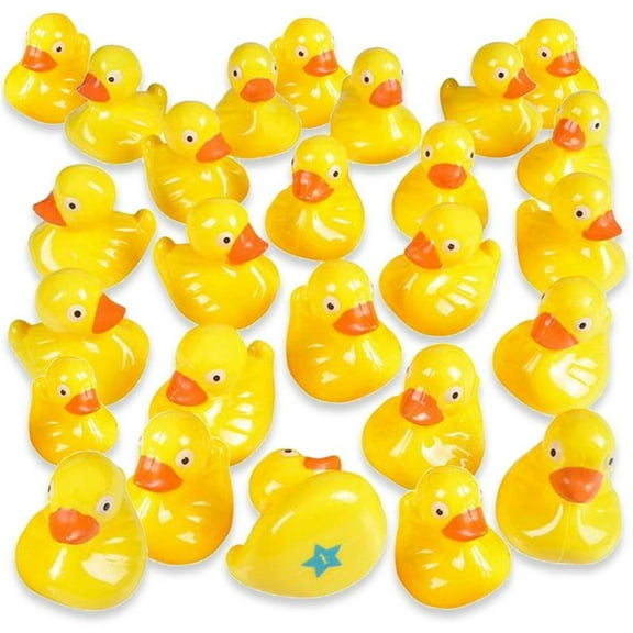 Gamie Duck Matching Memory Game – 20 Floating Plastic Ducks with Numbers and Shapes, Educational Learning Toy for Kids Ages 3 