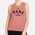 thumbnail image 2 of Heart Mamacita Women's Muscle Tank 2X-Large Desert Pink, 2 of 5