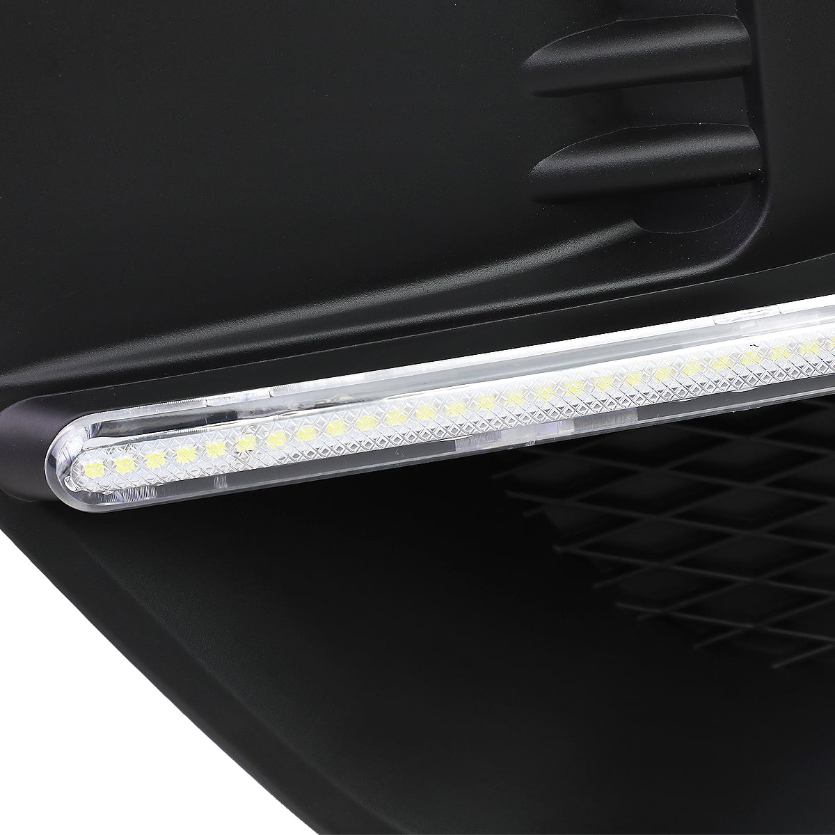 DNA Motoring FL-ZTL-225-CH For 2015 to 2017 Subaru WRX/STI Pair Bumper Driving LED DRL Fog Light Lamp+Bezel Clear Lens 16